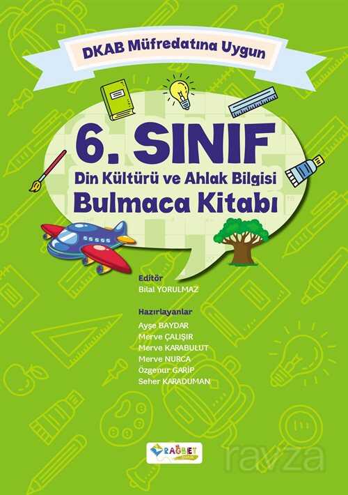 6. Sınıf Din Kültürü ve Ahlak Bilgisi Bulmaca Kitabı - Rağbet Yayınları