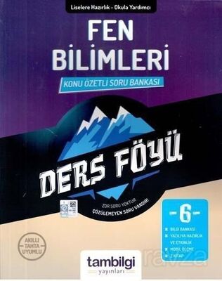 6. Sınıf Fen Bilimleri Konu Özetli Soru Bankası - 1