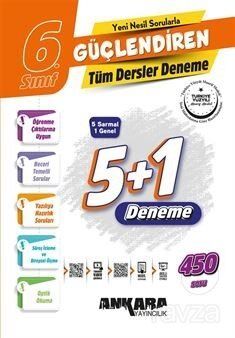 6. Sınıf Güçlendiren Tüm Dersler Denemeler (5+1 Denemeler) - 1