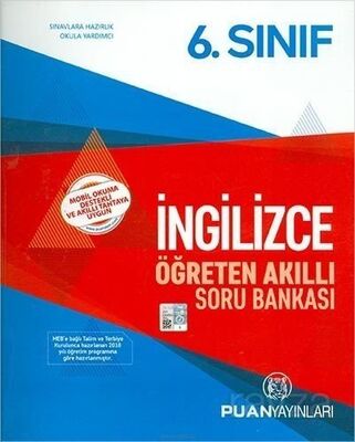 6. Sınıf İngilizce Öğreten Akıllı Soru Bankası - 1