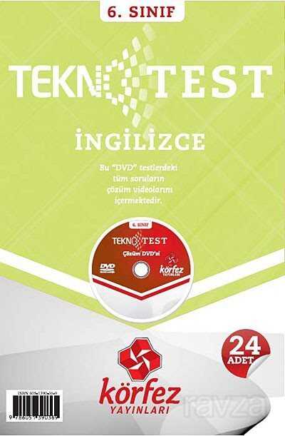 6. Sınıf İngilizce Tekno Test Çözüm Dvd'li - 1