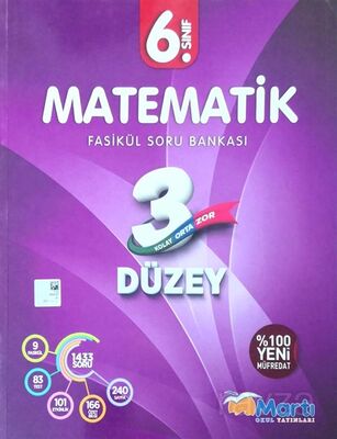 6. Sınıf Matematik 3 Düzey Fasikül Soru Bankası - 1