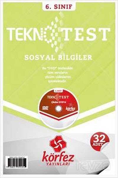 6. Sınıf Sosyal Bilgiler Tekno Test (Çözüm Dvd'li) - 1