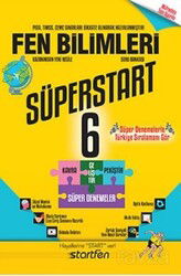 6. Sınıf Süperstart Fen Bilimleri Kavra Geliştir Pekiştir Süper Denemeler - Startfen Yayınları