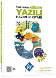 6. Sınıf Tüm Dersler 2. Dönem Yazılı Hazırlık Kitabı - KR Eğitim Yayınları
