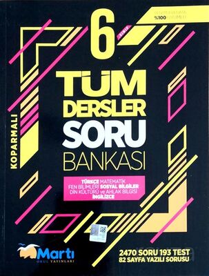 6. Sınıf Tüm Dersler Soru Bankası - 1