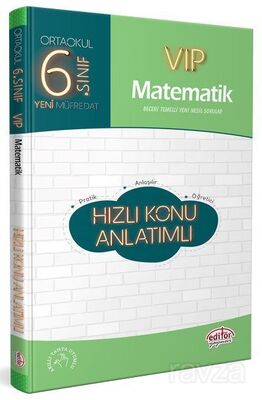 6. Sınıf VIP Matematik Hızlı Konu Anlatımlı - 1