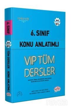 6.Sınıf Vıp Tüm Dersler Konu Anlatımlı Mavi Kitap - 1