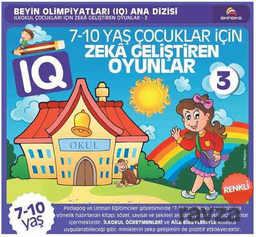 7-10 Yaş Çocuklar İçin IQ Zeka Geliştiren Oyunlar 3 - Ekinoks Yayın Grubu
