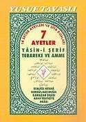 7 Ayetler Yasin-i Şerif, Tebareke ve Amme (Kod: D26) - Tavaslı Yayınları