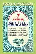 7 Ayetler Yasin ve Dualar (Kod: D31) (Türkçeli) - Tavaslı Yayınları