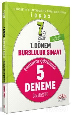 7. Sınıf 1. Dönem Bursluluk Sınavı Tamamı Çözümlü 5 Deneme Sınavı - 1