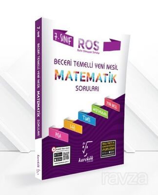 7. Sınıf Beceri Temelli ROS Matematik Soruları - 1