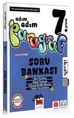 7. Sınıf Ders Arkadaşım Adım Adım Paragraf Soru Bankası - Yargı Yayınevi (Ankara)