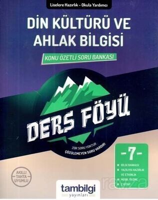 7. Sınıf Din Kültürü ve Ahlak Bilgisi Konu Özetli Soru Bankası - 1