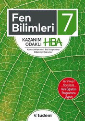 7. Sınıf Fen Bilimleri Kazanım Odaklı HBA - Tudem Yayınevi