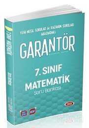 7. Sınıf Garantör Matematik Soru Bankası - 1