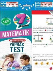 7. Sınıf Matematik Yeni Nesil Video Çözümlü Yaprak Test - Evrensel İletişim Yayınları