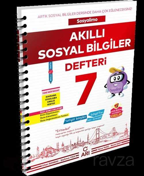 7. Sınıf Sosyalimo Akıllı Sosyal Bilgiler Defteri - 1