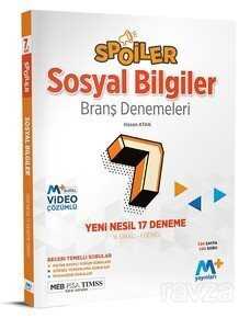 7. Sınıf Spoiler Sosyal Bilgiler Branş Denemeleri - 1