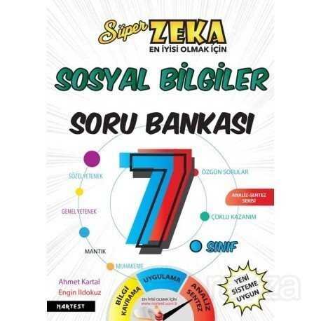 7. Sınıf Süper Zeka Sosyal Bilgiler Soru Bankası Fen Liselerine Hazırlık - 1