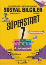 7. Sınıf Süperstart Sosyal Bilgiler Kavra Geliştir Pekiştir Süper Denemeler - Startfen Yayınları
