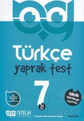 7. Sınıf Türkçe 24 Yaprak Test - Nitelik Yayınları - Bayilik