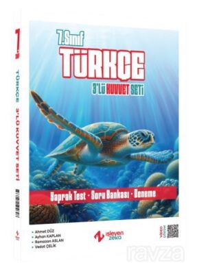 7. Sınıf Türkçe 3 lü Kuvvet Serisi Seti - 1