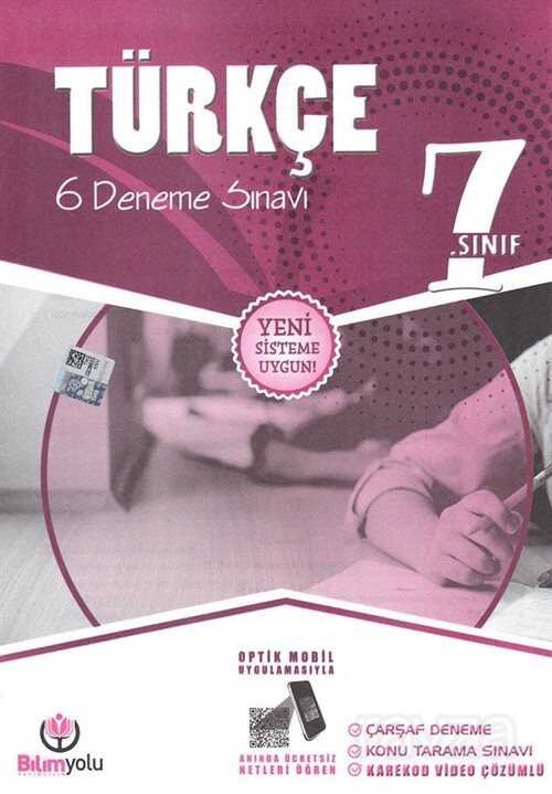 7. Sınıf Türkçe 6 Deneme Sınavı (Yeni Sistem) - 1