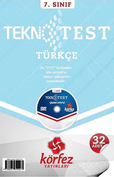 7. Sınıf Türkçe Tekno Test Çözüm Dvd'li - 1