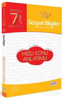 7. Sınıf VIP Sosyal Bilgiler Hızlı Konu Anlatımı - 1