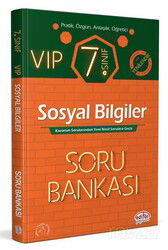 7. Sınıf VIP Sosyal Bilgiler Soru Bankası - Editör Yayınları