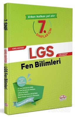 7. Sınıflar için LGS Fen Bilimleri - 1