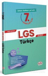 7. Sınıflar için LGS Türkçe - Editör Yayınları