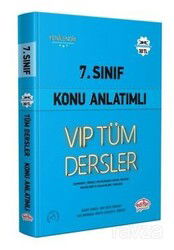 7.Sınıf Vıp Tüm Dersler Konu Anlatımlı Mavi Kitap - Editör Yayınları