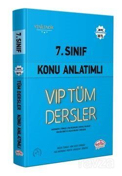 7.Sınıf Vıp Tüm Dersler Konu Anlatımlı Mavi Kitap - 1