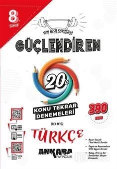 8.? ?Sınıf Güçlendiren Türkçe 20'li Konu Tekrar Denemesi (Video Çözümlü) - 1