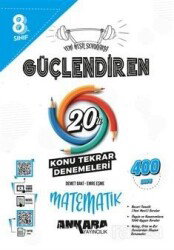 8.? ?Sınıf Güçlendiren Matematik 20'li Konu Tekrar Denemesi (Video Çözümlü) - Ankara Yayıncılık