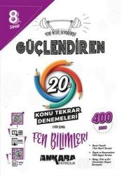 8.? ?Sınıf Güçlendiren Fen Bilimleri 20'li Konu Tekrar Denemesi (Video Çözümlü) - Ankara Yayıncılık