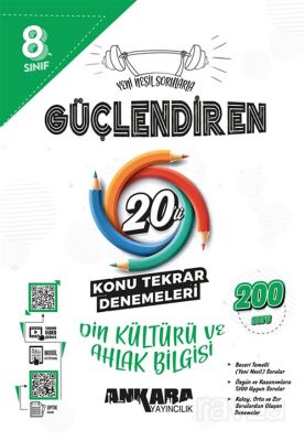 8.? ?Sınıf Güçlendiren Din Kültürü ve Ahlak Bilgisi 20'li Konu Tekrar Denemesi (Video Çözümlü) - Ankara Yayıncılık