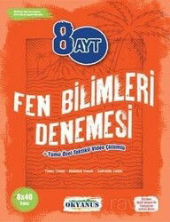 8 AYT Fen Bilimleri Denemeleri - Okyanus Akademi Yayıncılık
