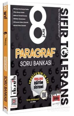 8. Sınıf Ders Arkadaşım Sıfır Tolerans Paragraf Soru Bankası - Yargı Yayınevi (Ankara)