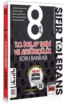 8. Sınıf Ders Arkadaşım Sıfır Tolerans T.C. İnkılap Tarihi ve Atatürkçülük Soru Bankası - Yargı Yayınevi (Ankara)