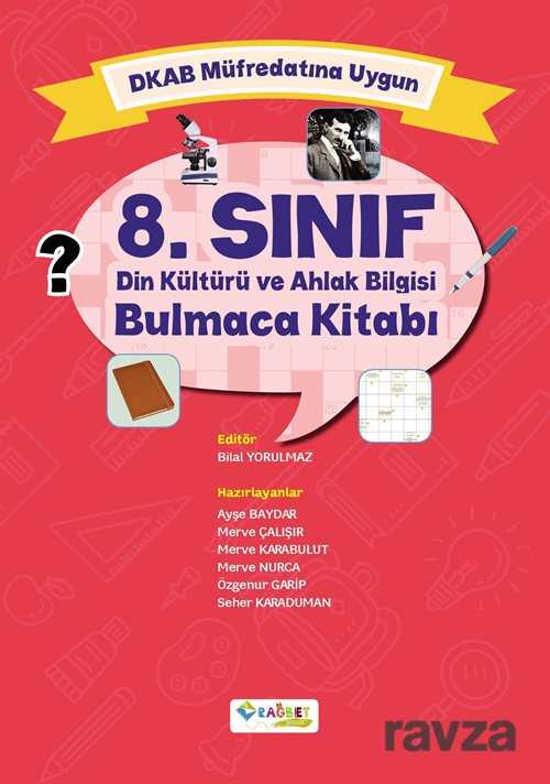 8. Sınıf Din Kültürü ve Ahlak Bilgisi Bulmaca Kitabı - Rağbet Yayınları