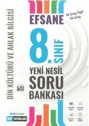 8. Sınıf Efsane Din Kültürü ve Ahlak Bilgisi Yeni Nesil Soru Bankası - DDY Yayınları