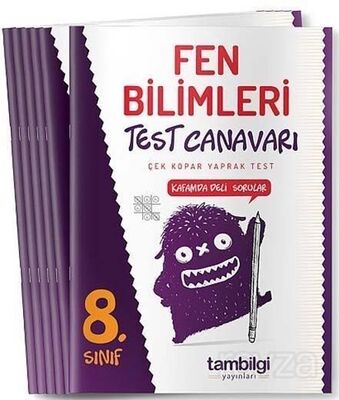 8. Sınıf Fen Bilimleri Test Canavarı Yaprak Test - 1