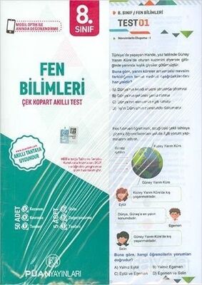 8. Sınıf Fen Bilimleri Yaprak Test - 1