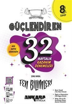 8. Sınıf Güçlendiren 32 Haftalık Fen Bilimleri Kazanım Denemeleri (Video Çözümlü) - 1