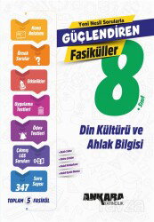 8. Sınıf Güçlendiren Din Kültürü ve Ahlak Bilgisi Fasiküller (Video Çözümlü) - Ankara Yayıncılık