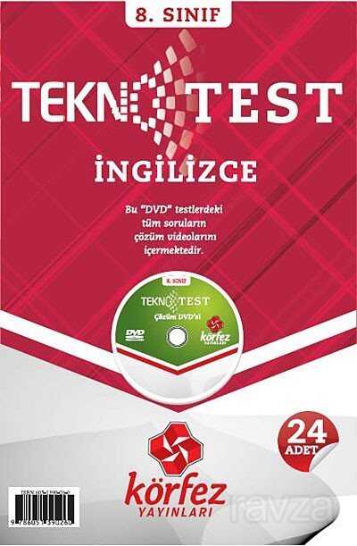 8. Sınıf İngilizce Tekno Test Çözüm Dvd'li - 1